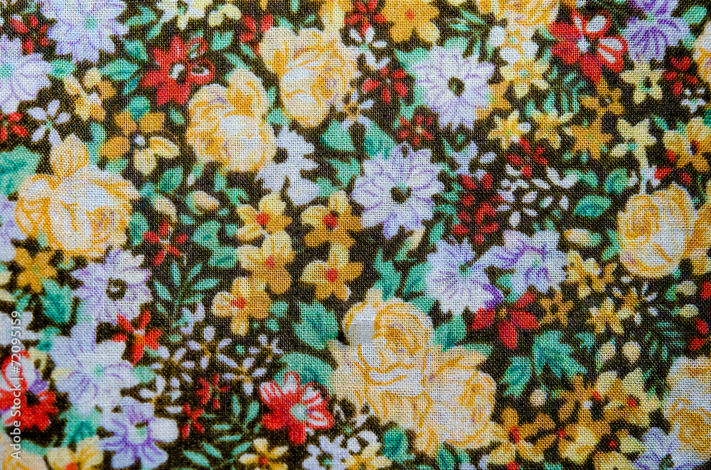 fabric pattern flower