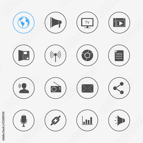 Marketing ui icons