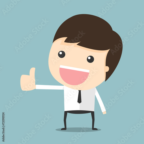 Thumbs up man