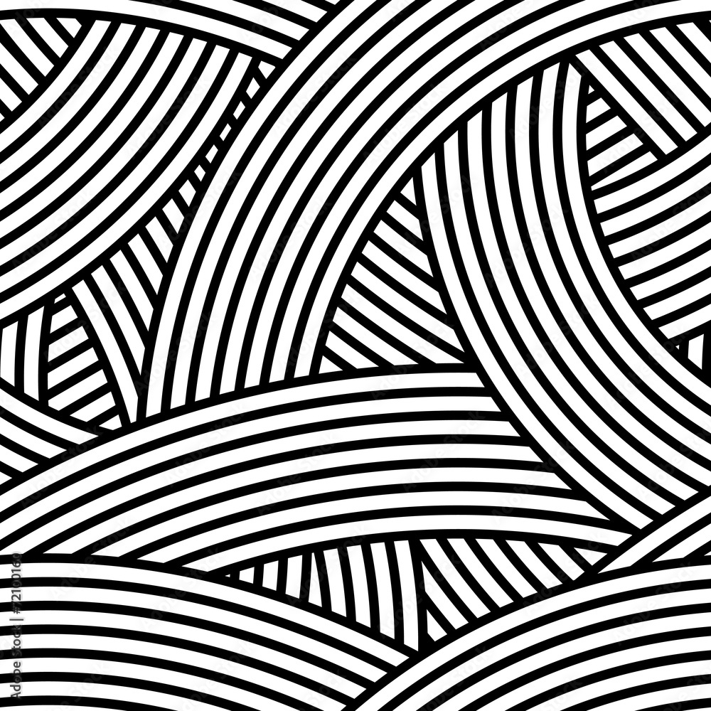 Seamless wavy pattern.