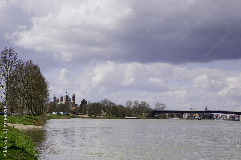 Fototapeta premium Rhine at Soeyer