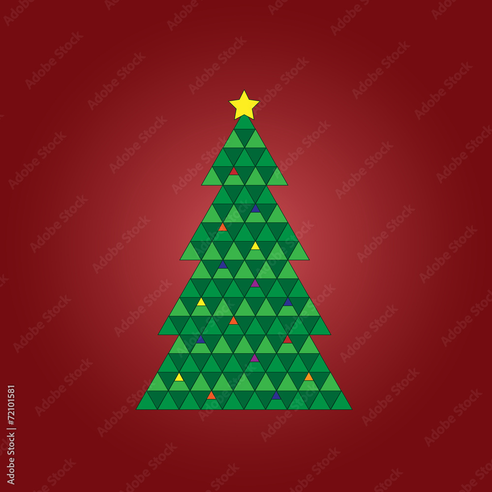 Geometric Christmas tree Geometric Christmas tree