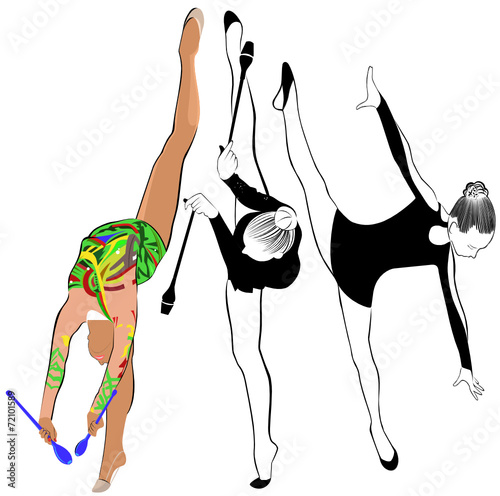 girl gymnast athlete