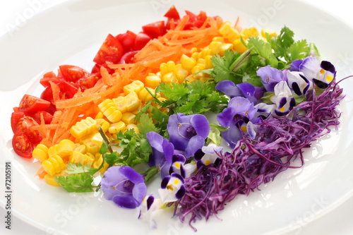 rainbow super salad photo