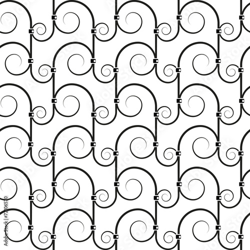 wrought iron pattern