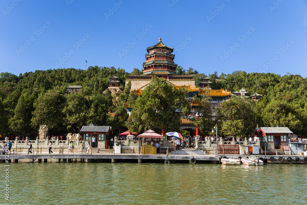 Beijing. Kunming Lake and Tower of Buddhist Incense - 8 Beijing. Kunming Lake and Tower of Buddhist Incense - 8