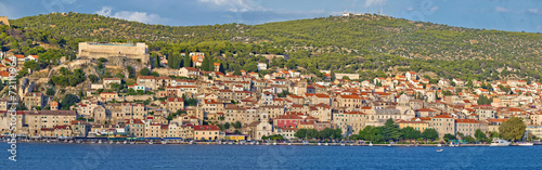 Town of Sibenik waterfront panorama