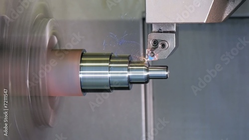industrial details, metal turning