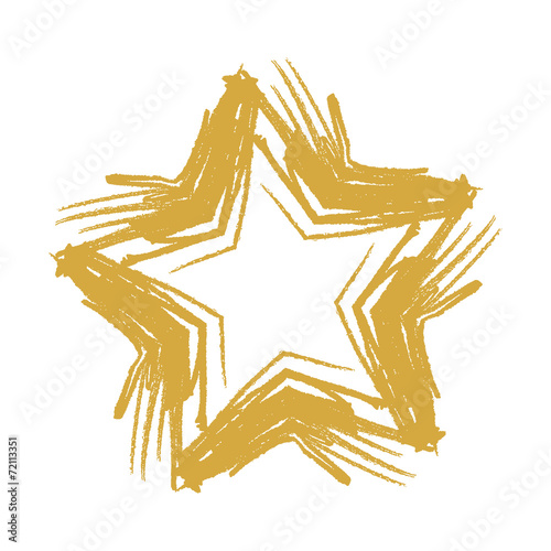 Hintergrund Stern Gold