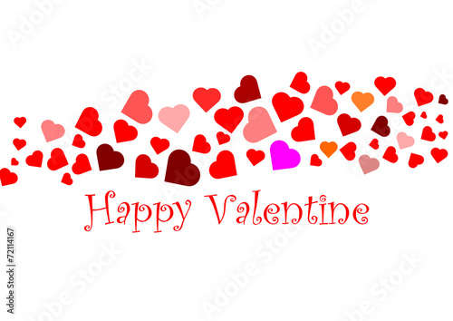 Happy Valentine Karte