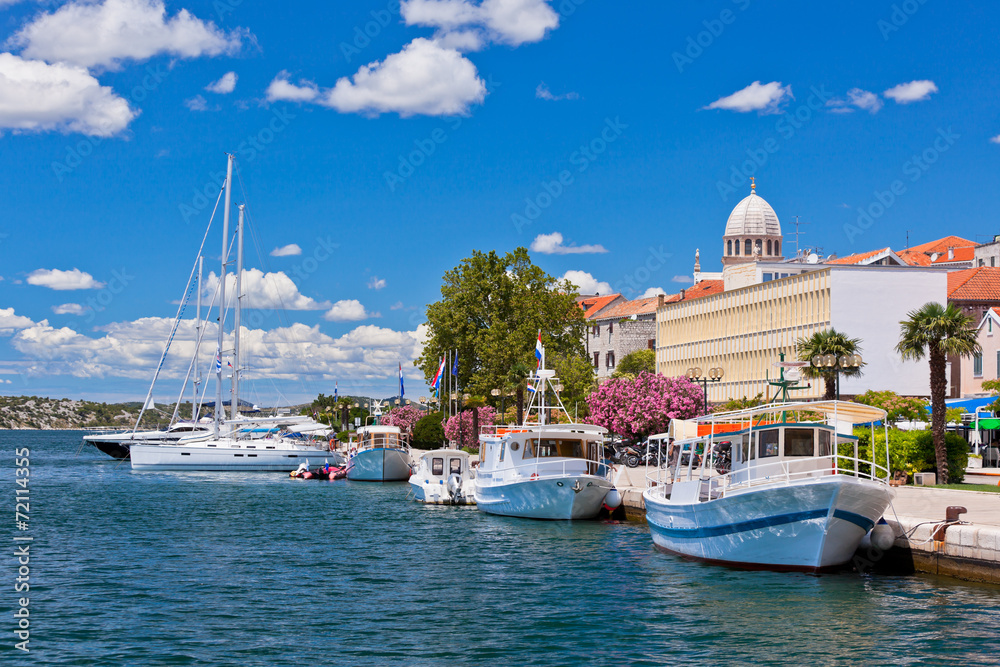 Obraz premium Sibenik, Croatia view