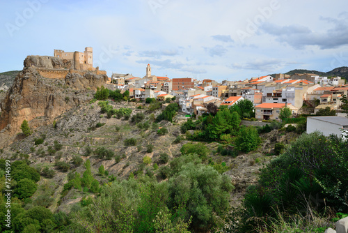 Cofrentes Castle, Valencia, Spain.