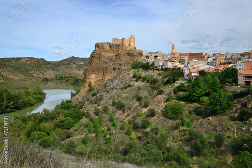 Cofrentes Castle  Valencia  Spain.