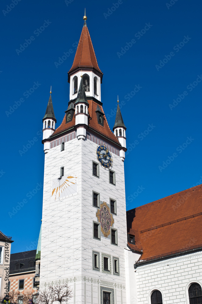 Altes Rathaus - Old Town Hall in Munich, Germany