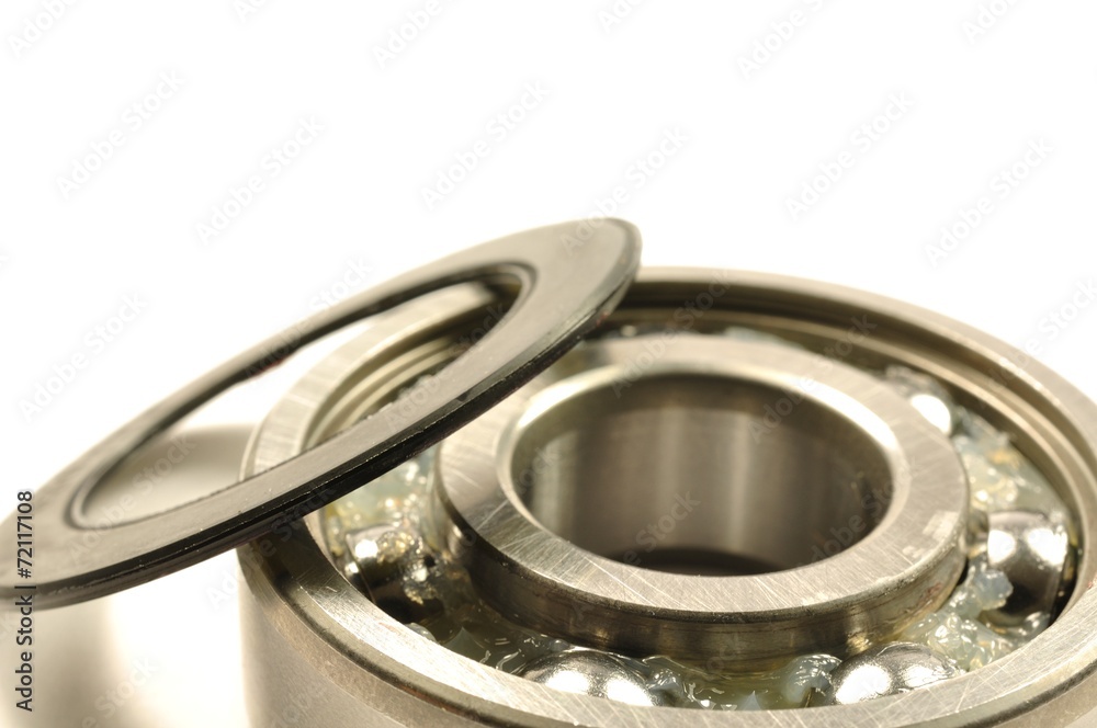 Offener Kugellager mit Dichtlippe Detail Offener Kugellager mit Dichtlippe Detail