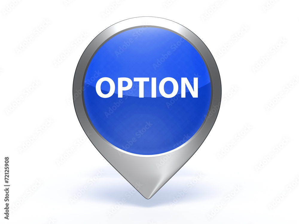 option pointer icon on white background option pointer icon on white background
