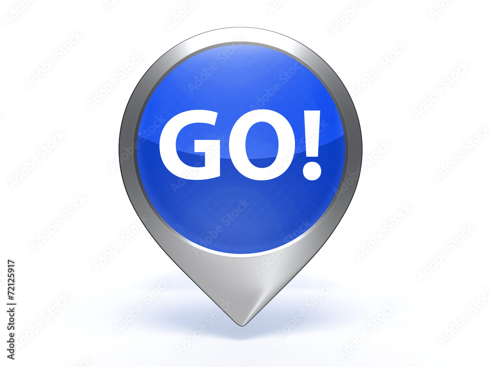 go pointer icon on white background go pointer icon on white background