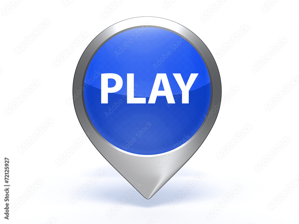 play pointer icon on white background play pointer icon on white background