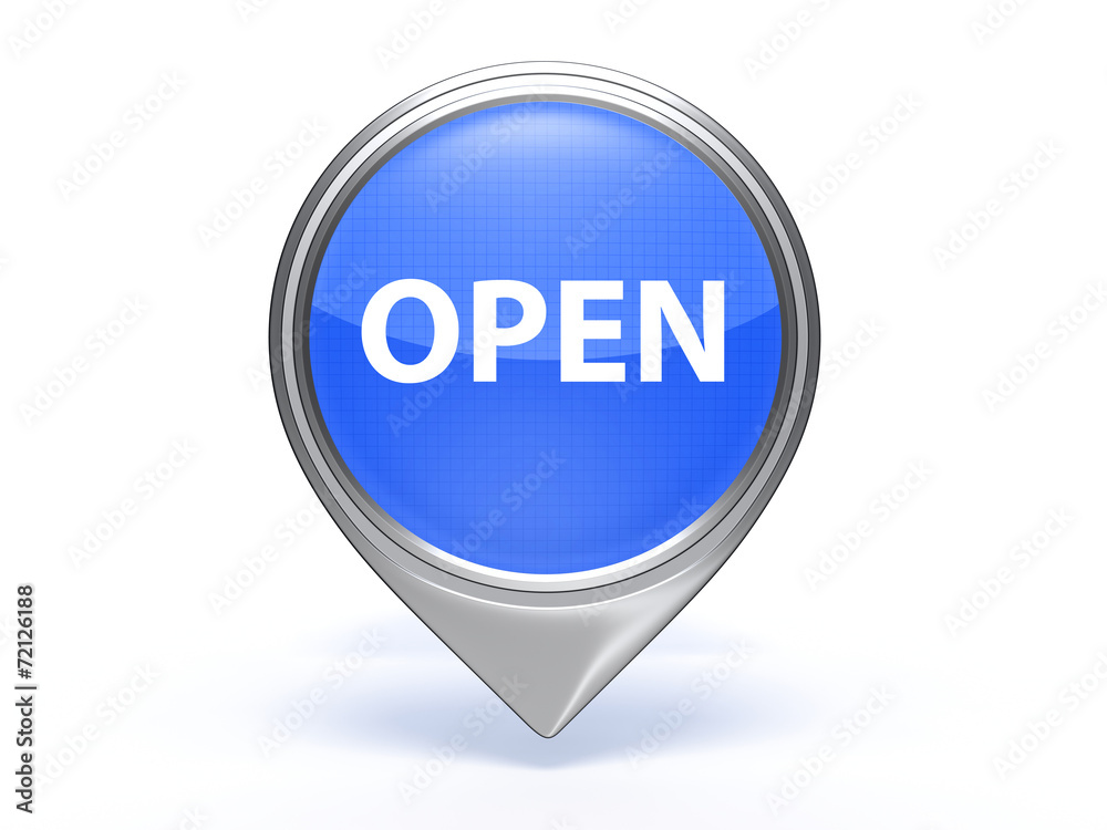 open pointer icon on white background open pointer icon on white background