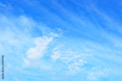 Blue sky background