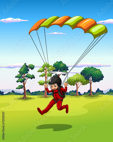 Hang gliding
