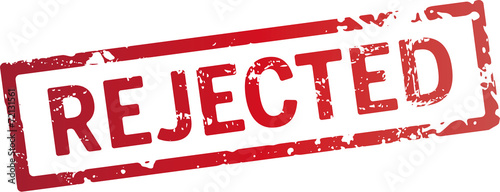 roter stempel rejected