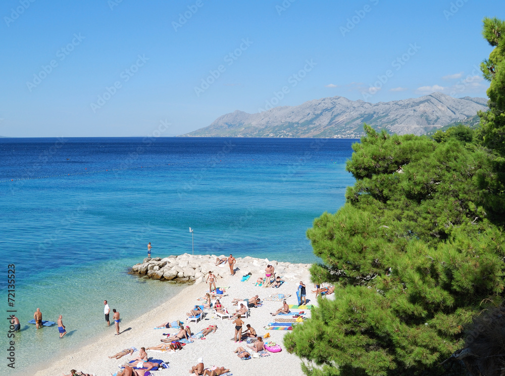 Obraz premium Croatian beach