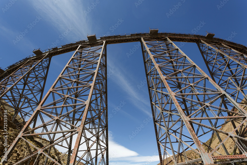 Train de los nubes bridge, Salta, Argentina