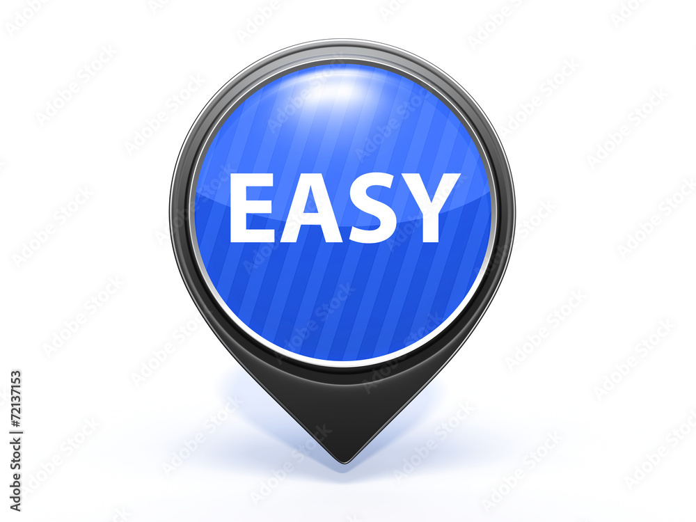 easy pointer icon on white background easy pointer icon on white background