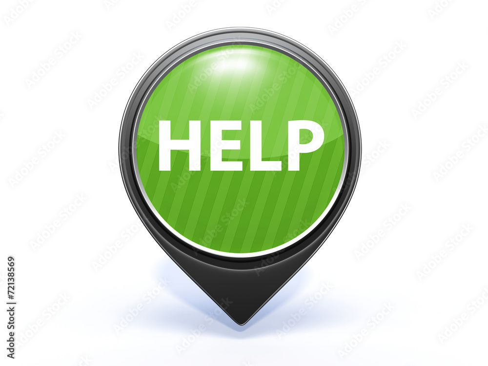 help pointer icon on white background help pointer icon on white background
