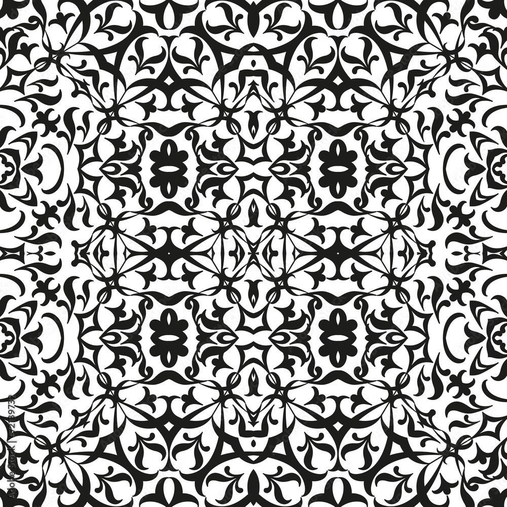 Abstract seamless floral background Abstract seamless floral background