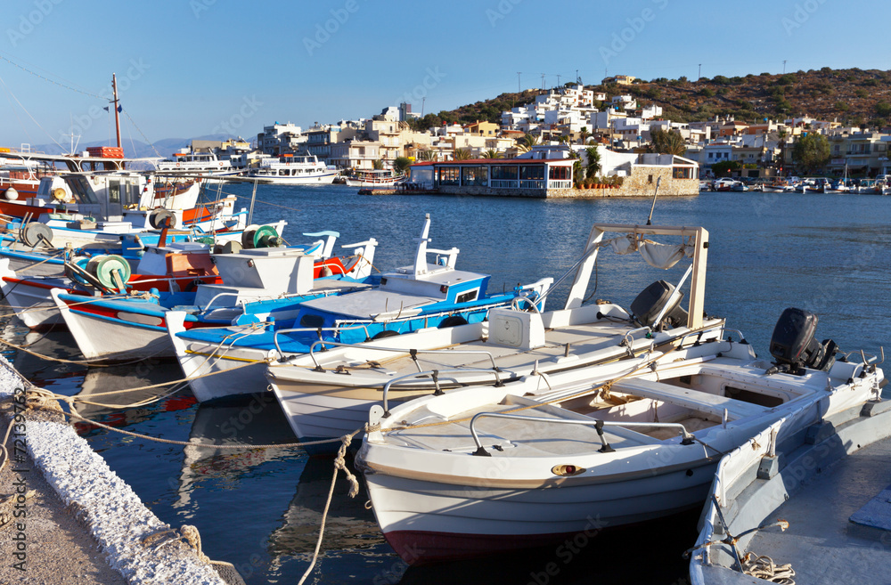 Greece. Crete. Elounda Quay