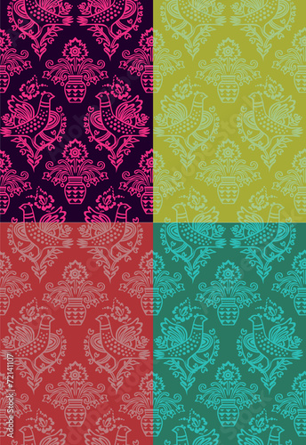 Russian Seamlesss Pattern