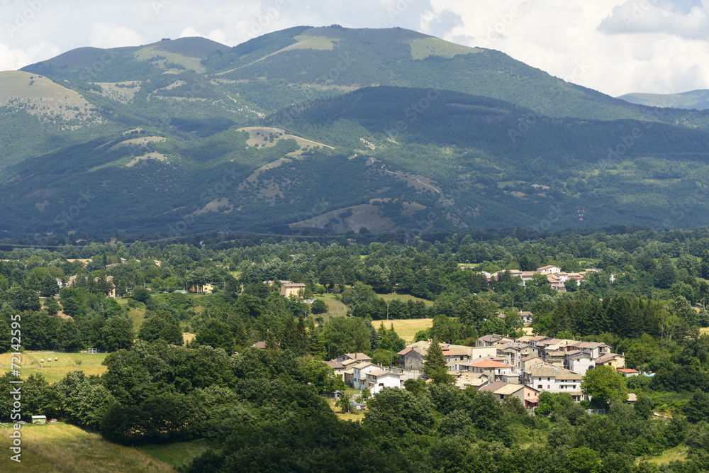 Village near Leonessa (Italy)
