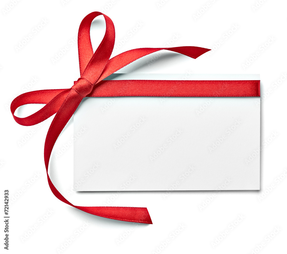 ribbon bow card note chirstmas celebration greeting ribbon bow card note chirstmas celebration greeting