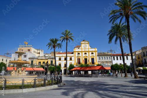 Spain Square in Merida.