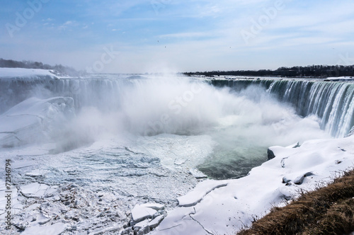 Niagarafälle im Winter