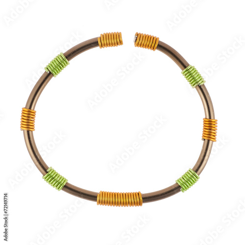 Bracelet en fil alu