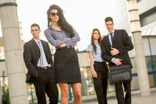 Attractive Young Businesswoman