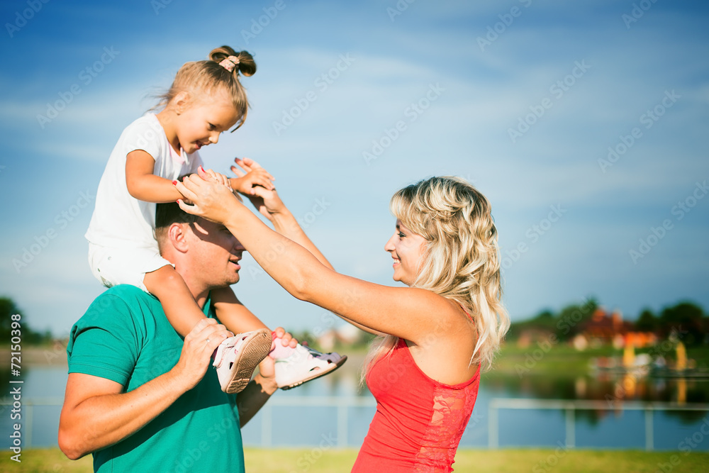 Fototapeta premium family concept