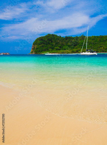 White Sand Vacation Wallpaper