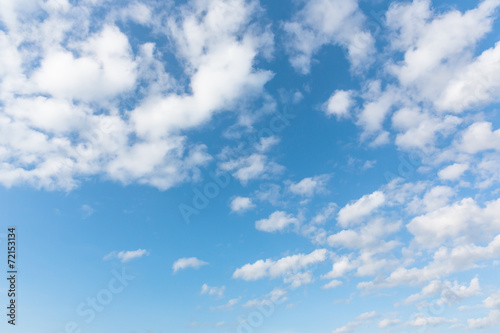 Aerial sky and clouds background