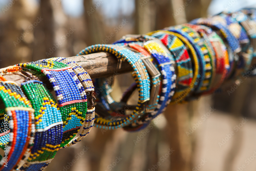 Fototapeta premium Masai traditional jewelry