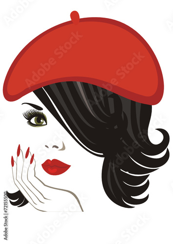 lady in hat
