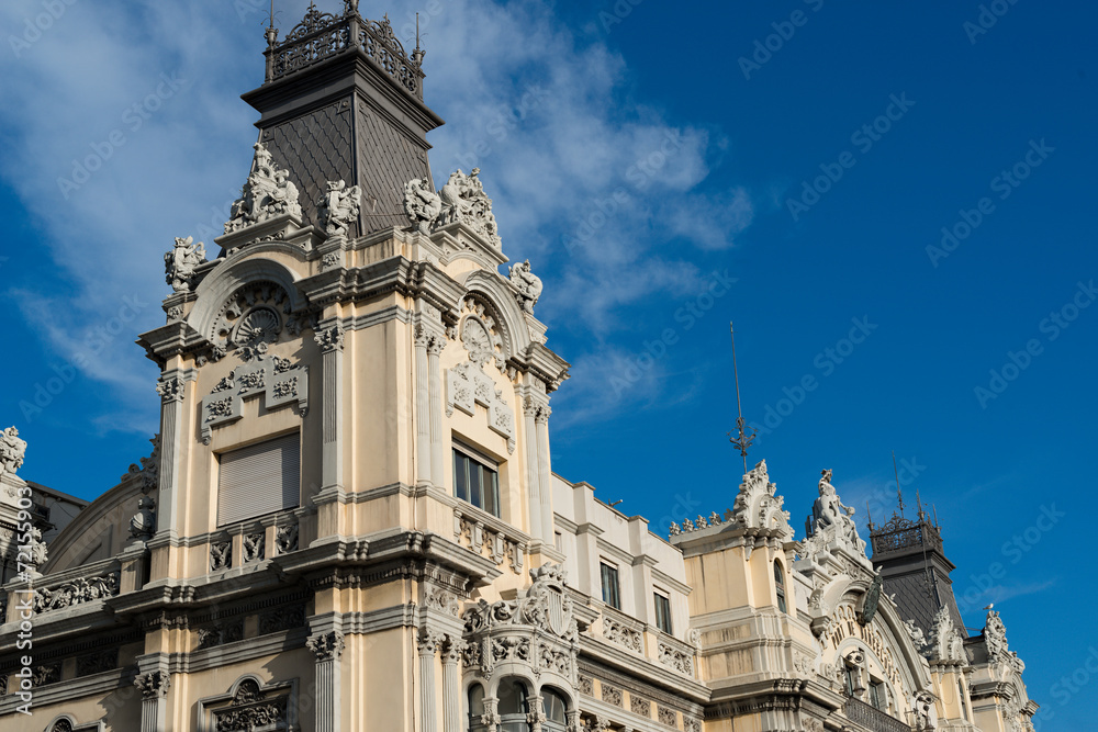 Fototapeta premium Offices of the Port of Barcelona