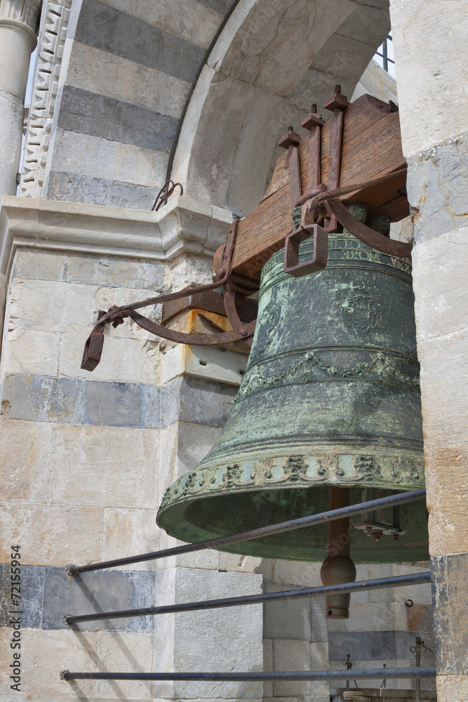 Bell in Leaning Tower of Pisa