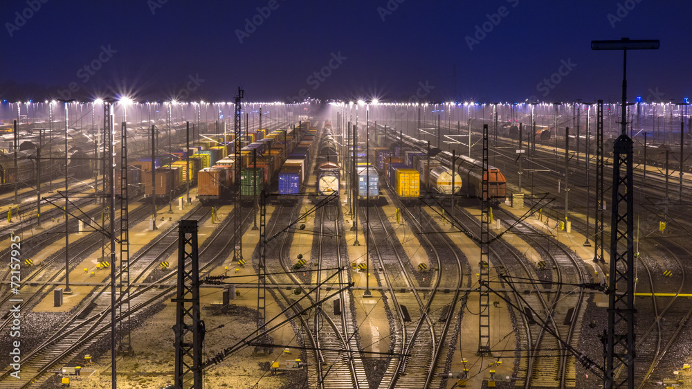 Fototapeta premium Güterbahnhof