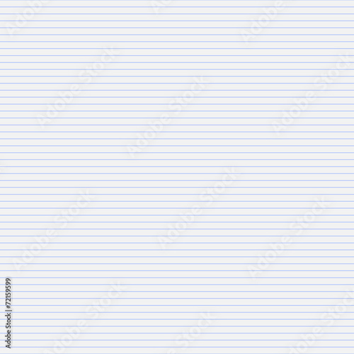 Vector seamless pattern paper exercise book in a line.