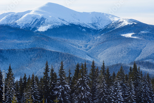 Fantastic winter landscape. © standret