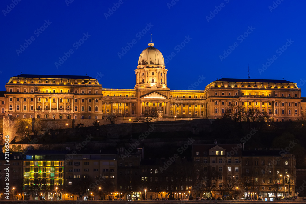 Castle of Buda in Budapest, Hungary